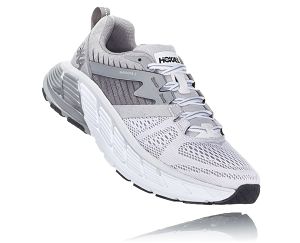 Hoka One One Gaviota 2 Womens Walking Shoes White/Drizzle | AU-2935807